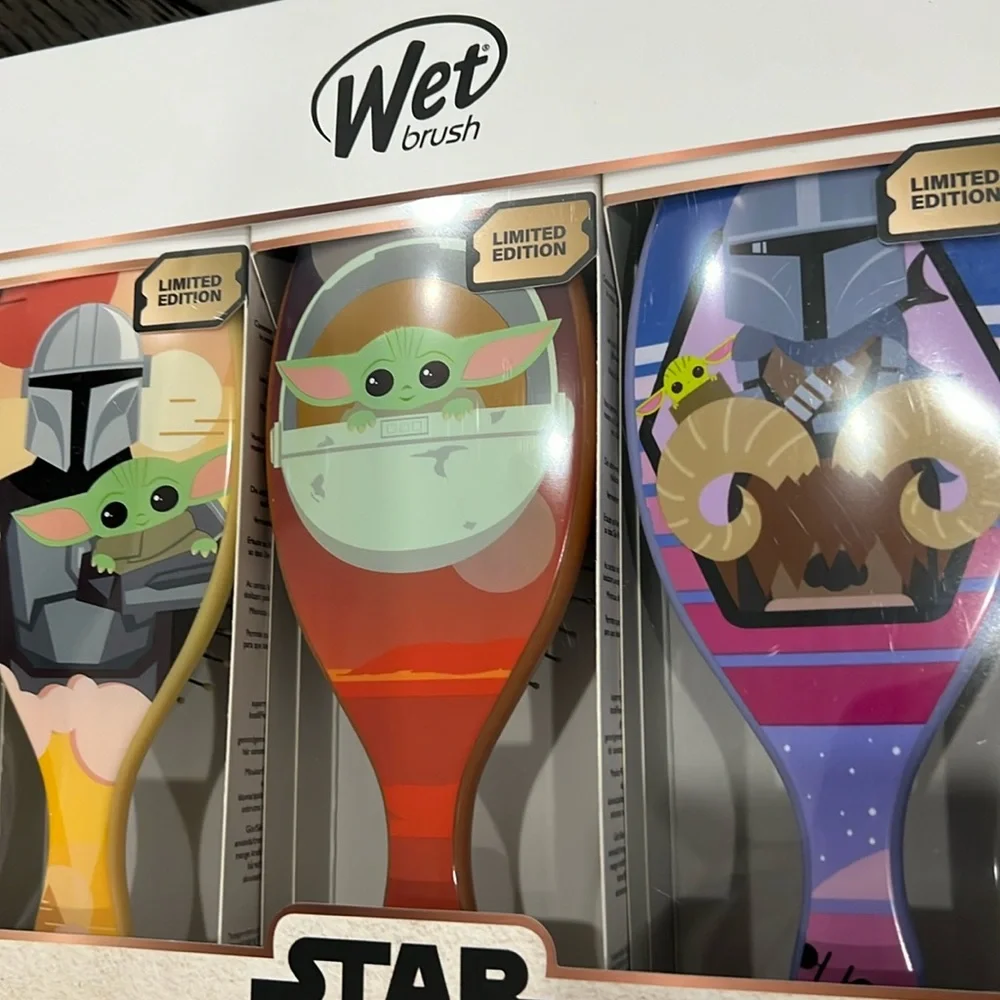🆕 Wet Brush Detangling Bundle - Star Wars Mandalorian